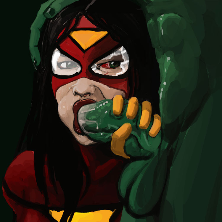 Jessica Drew (Marvel) Rule 34 Image