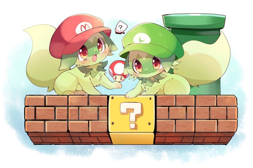 Luigi (Mario (Series)) Rule 34 Image