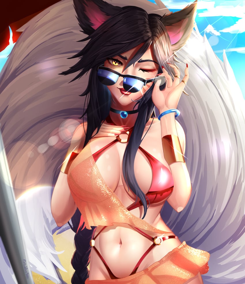 Ahri (League Of Legends) Rule 34 Image