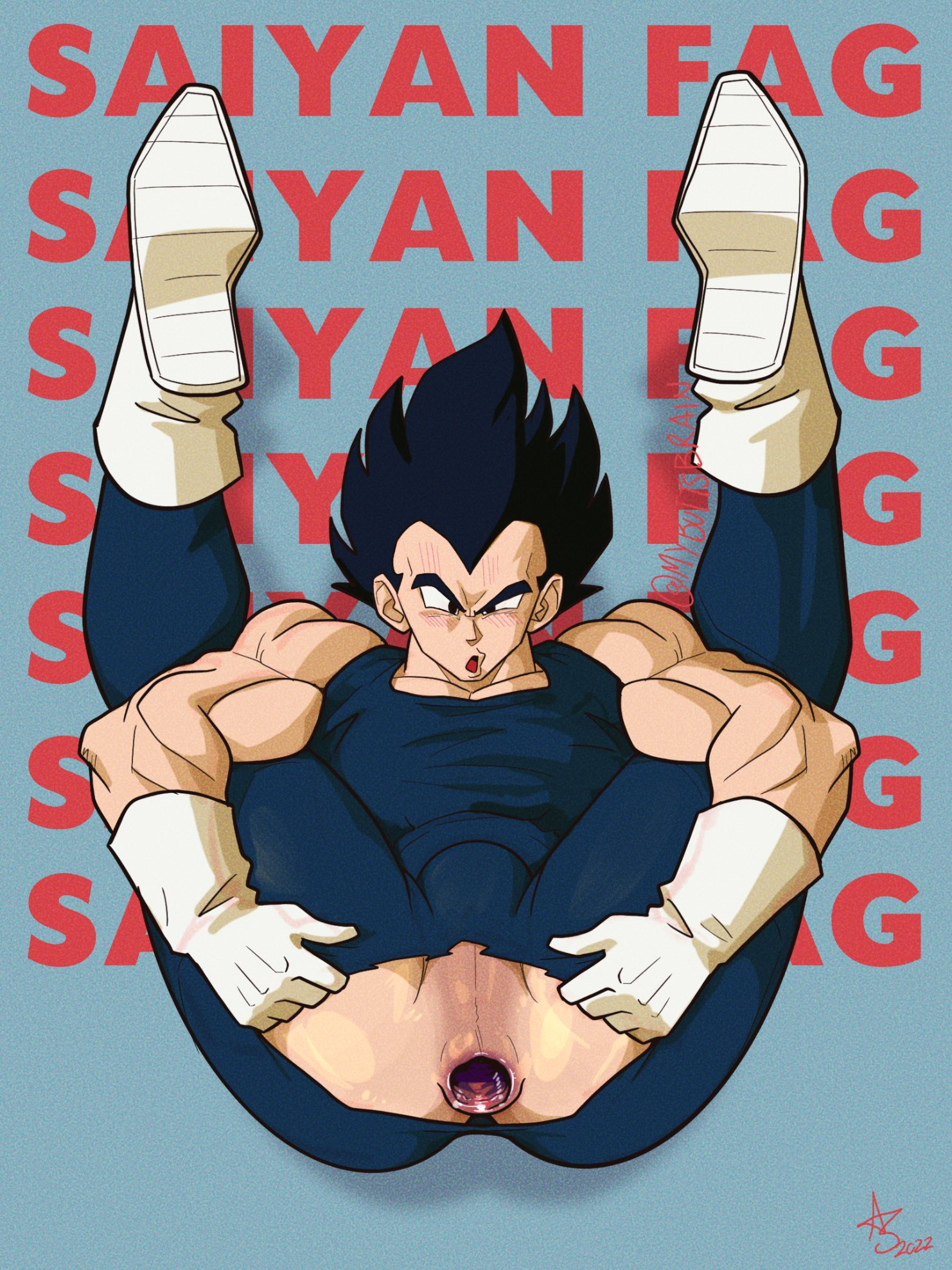 Vegeta (Dragon Ball) Rule 34 Image