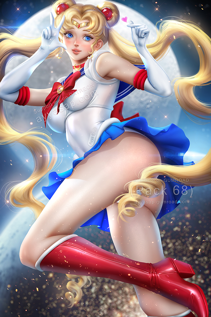 Sailor Moon (Bishoujo Senshi Sailor Moon) Rule 34 Image