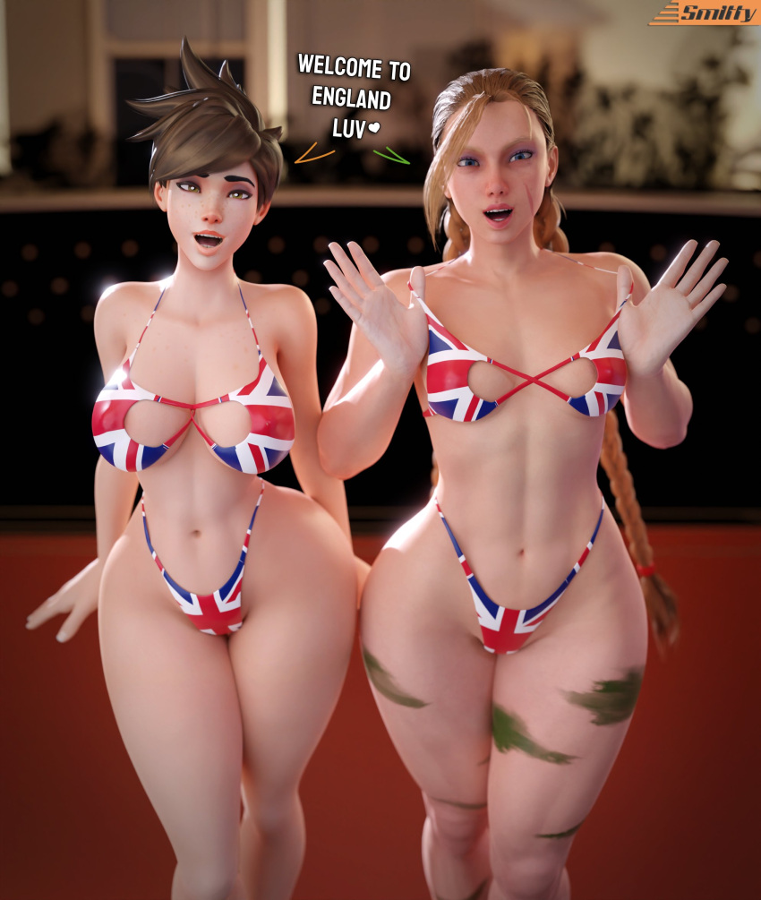 Cammy White (Overwatch) Rule 34 Image