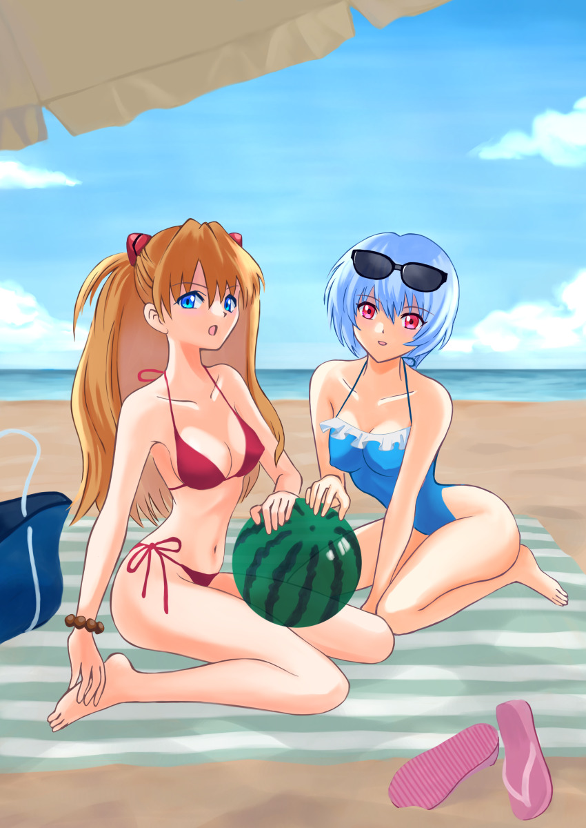 Ayanami Rei (Neon Genesis Evangelion) Rule 34 Image