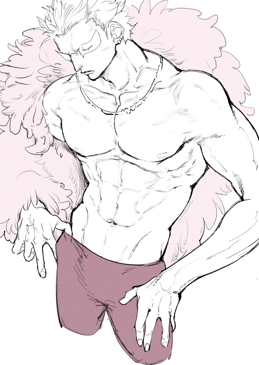 Donquixote Doflamingo (One Piece) Rule 34 Image