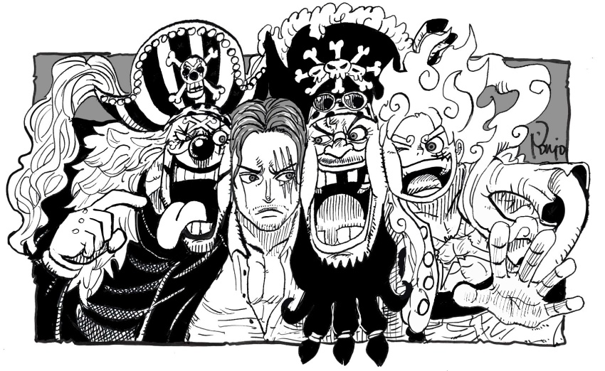 Buggy The Clown (Monkey D. Luffy) Rule 34 Image
