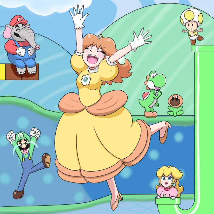 Elephant Mario (Mario (Series)) Rule 34 Image