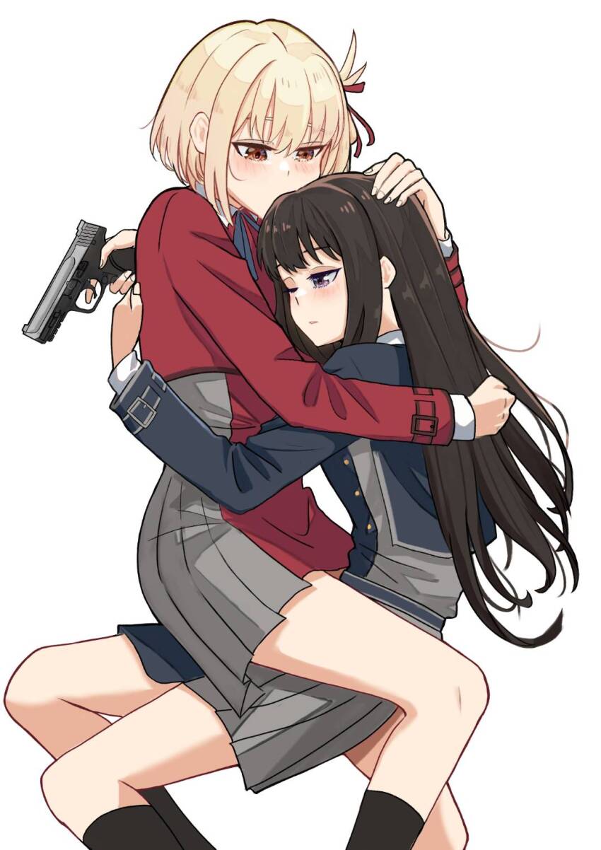 Inoue Takina (Lycoris Recoil) Rule 34 Image