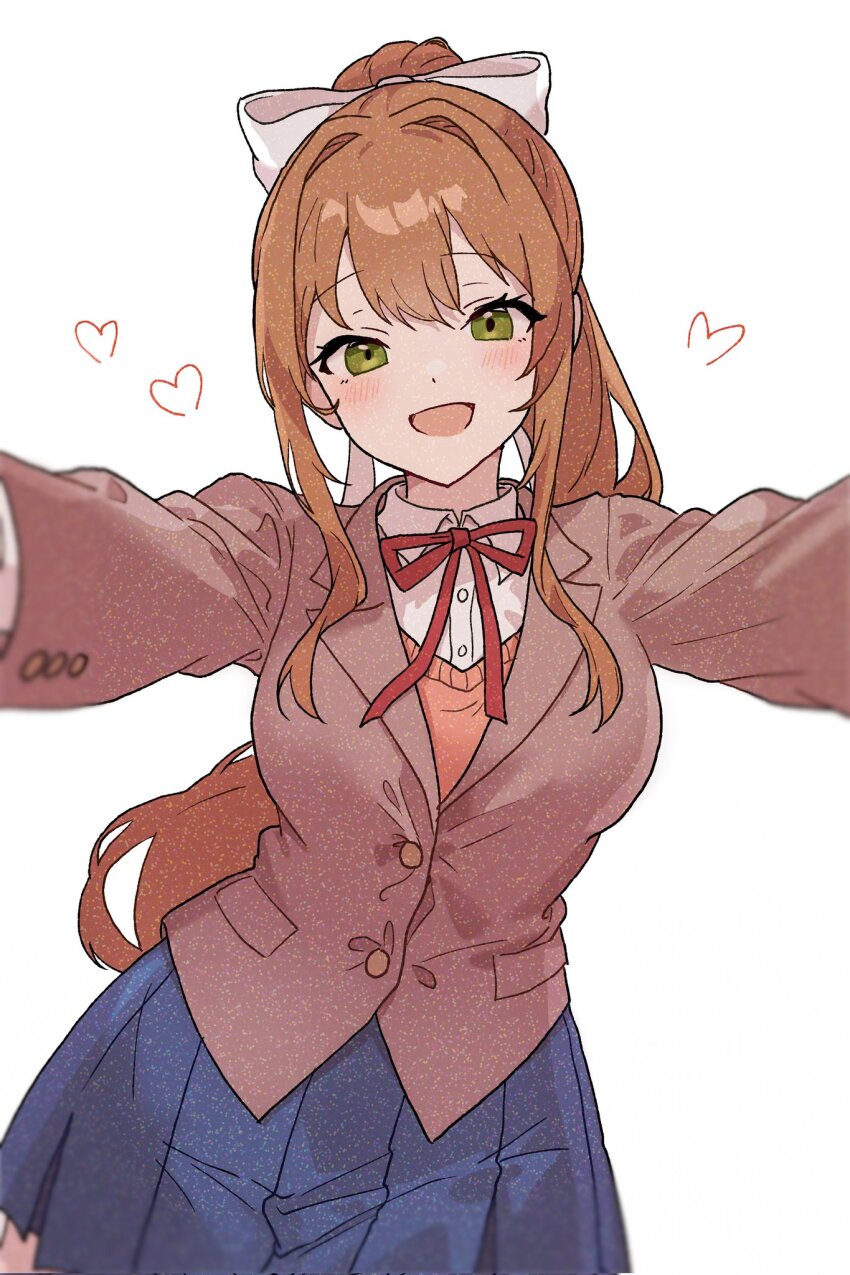 Monika (Doki Doki Literature Club) Rule 34 Image