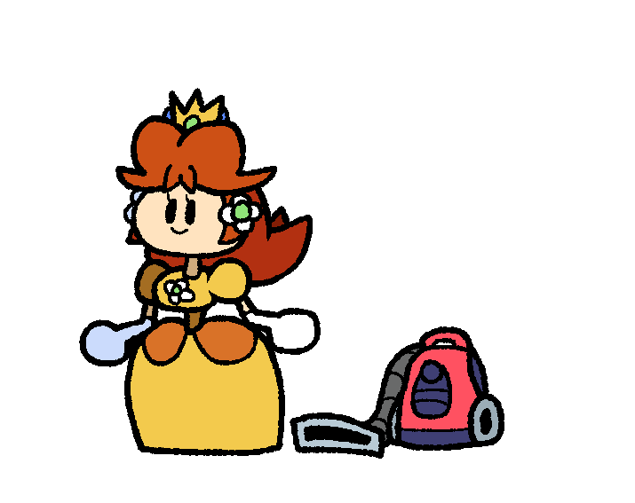 Princess Daisy (Luigi'S Mansion) Rule 34 Image
