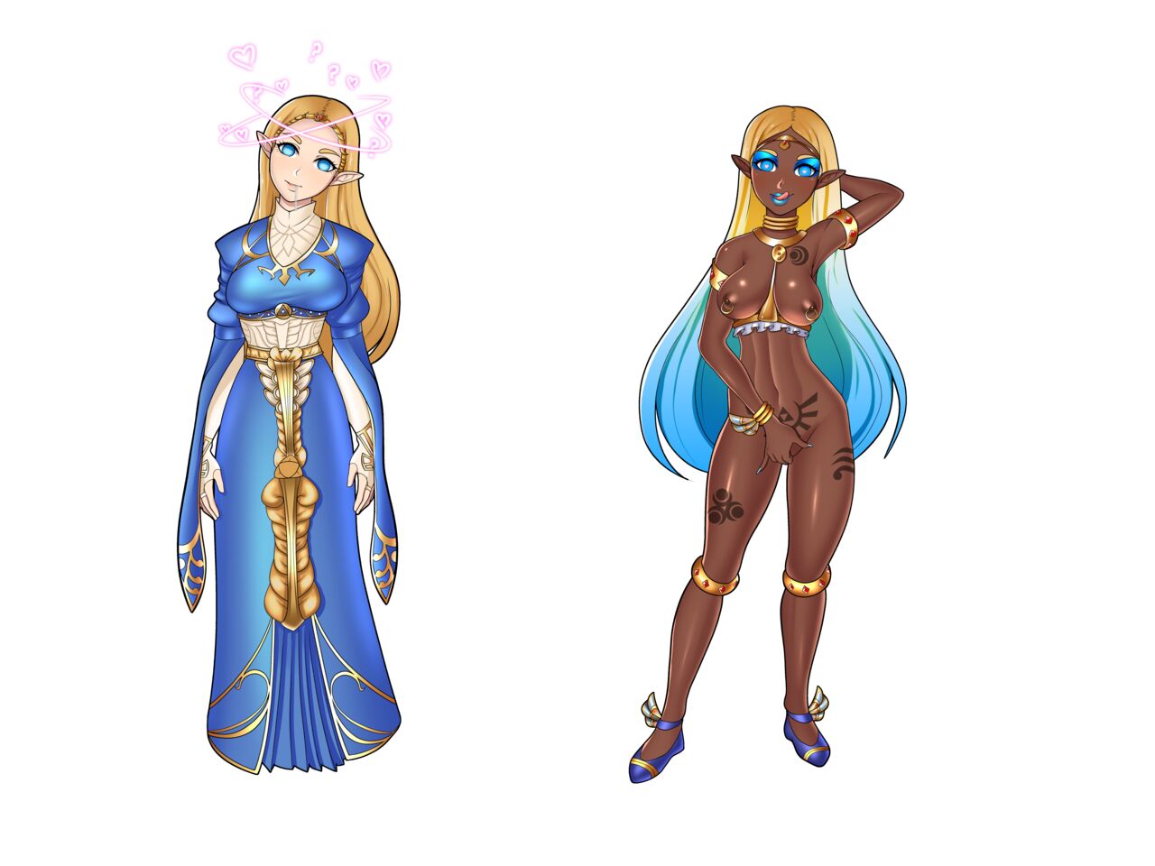 Princess Zelda (Breath Of The Wild) Rule 34 Image