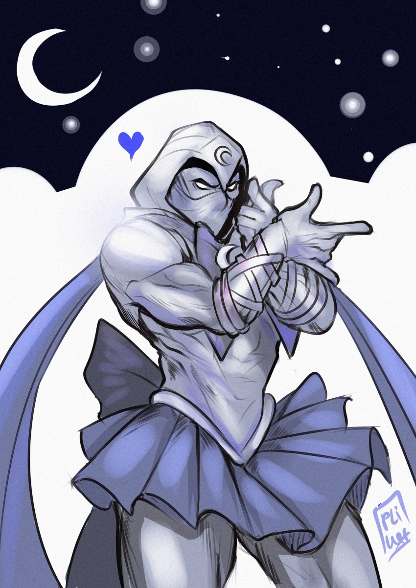 Moon Knight (Bishoujo Senshi Sailor Moon) Rule 34 Image