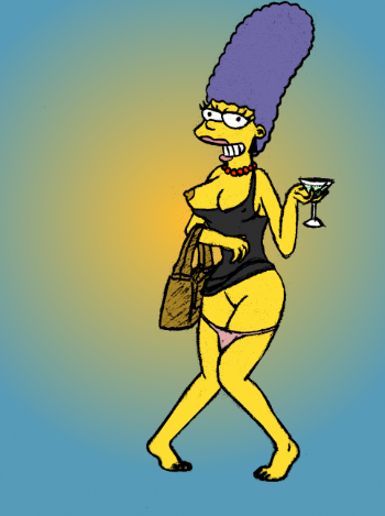 Marge Simpson (The Simpsons) Rule 34 Image
