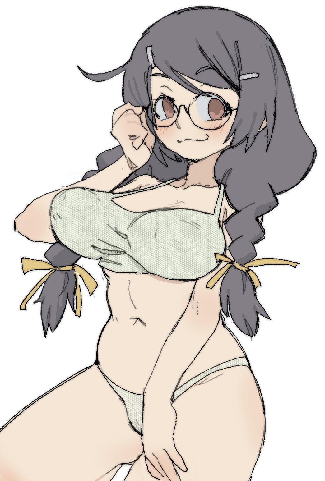 Hanekawa Tsubasa (Bakemonogatari) Rule 34 Image