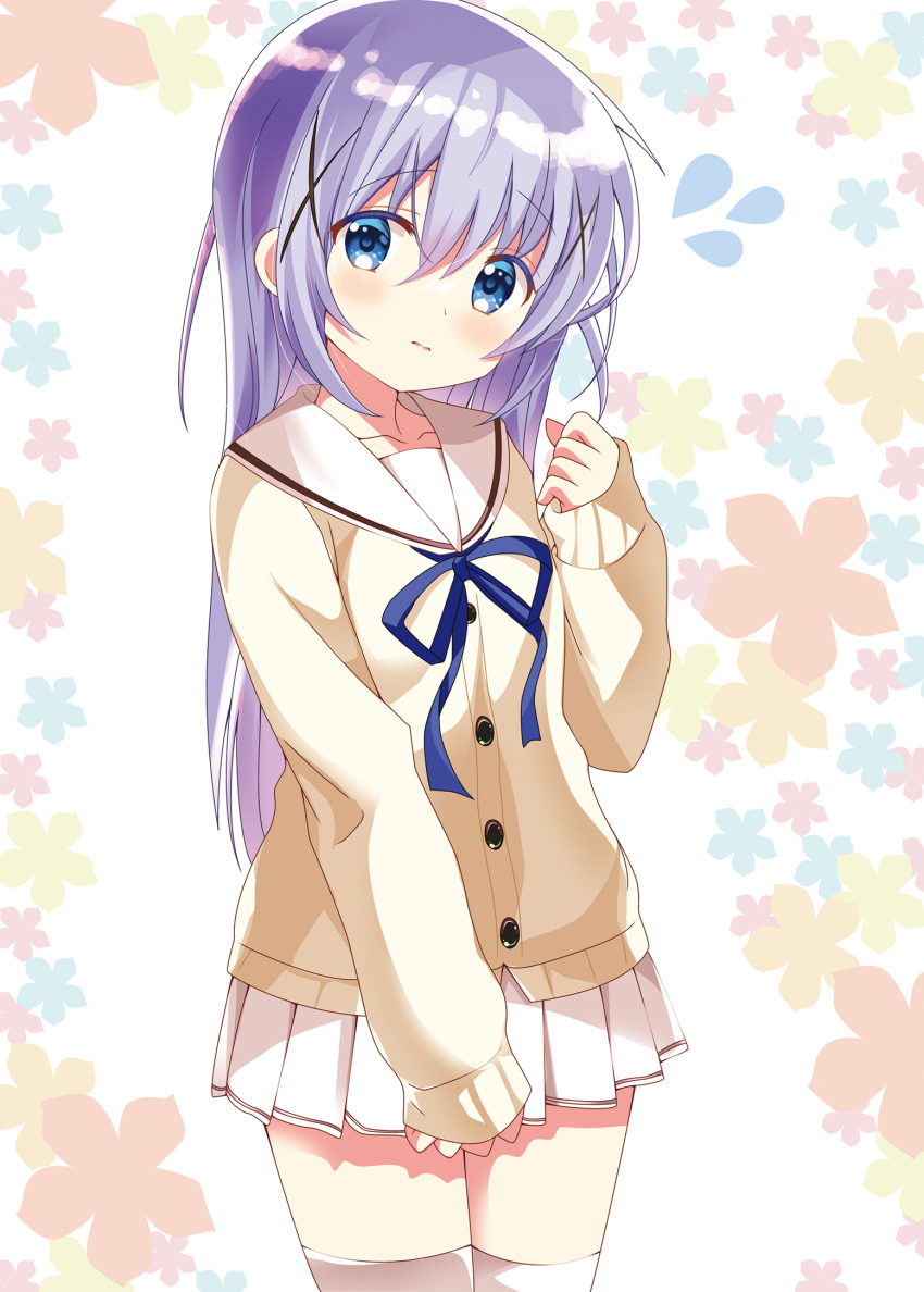 Hoto Cocoa'S School Uniform (Gochuumon Wa Usagi Desu Ka?) Rule 34 Image