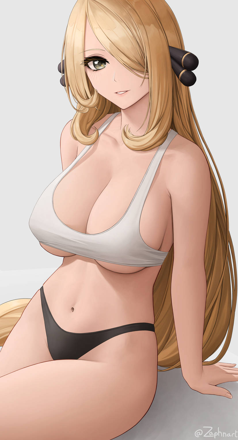 Cynthia (Pokemon) Rule 34 Image