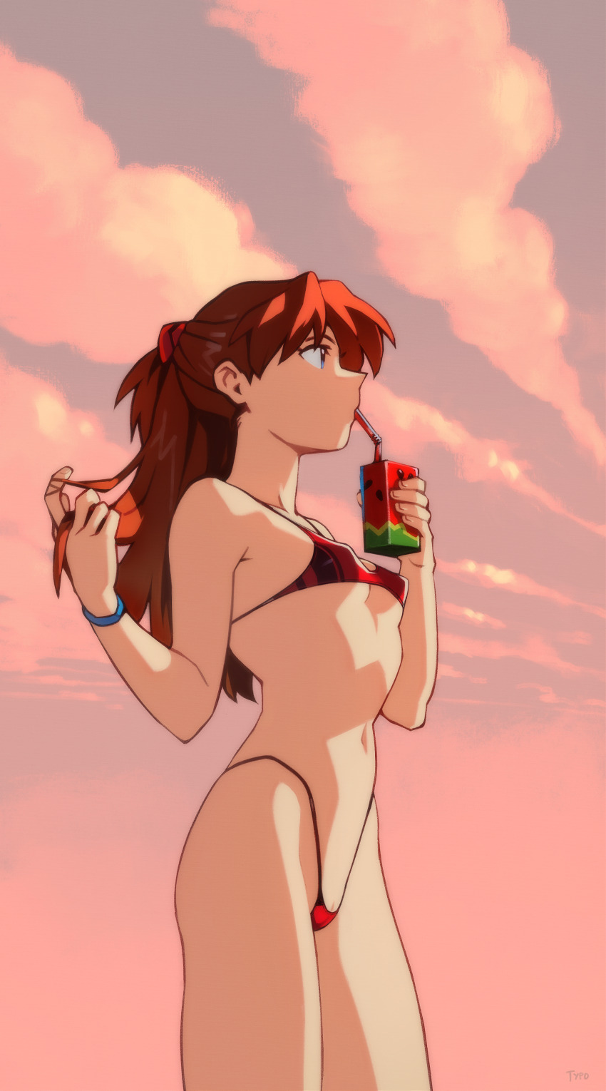 Souryuu Asuka Langley (Neon Genesis Evangelion) Rule 34 Image