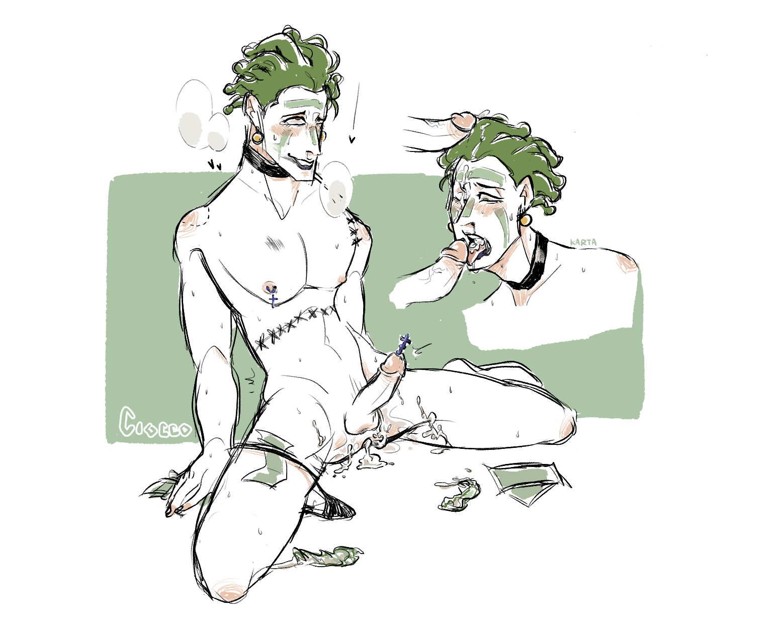Cioccolata (Jojo'S Bizarre Adventure) Rule 34 Image