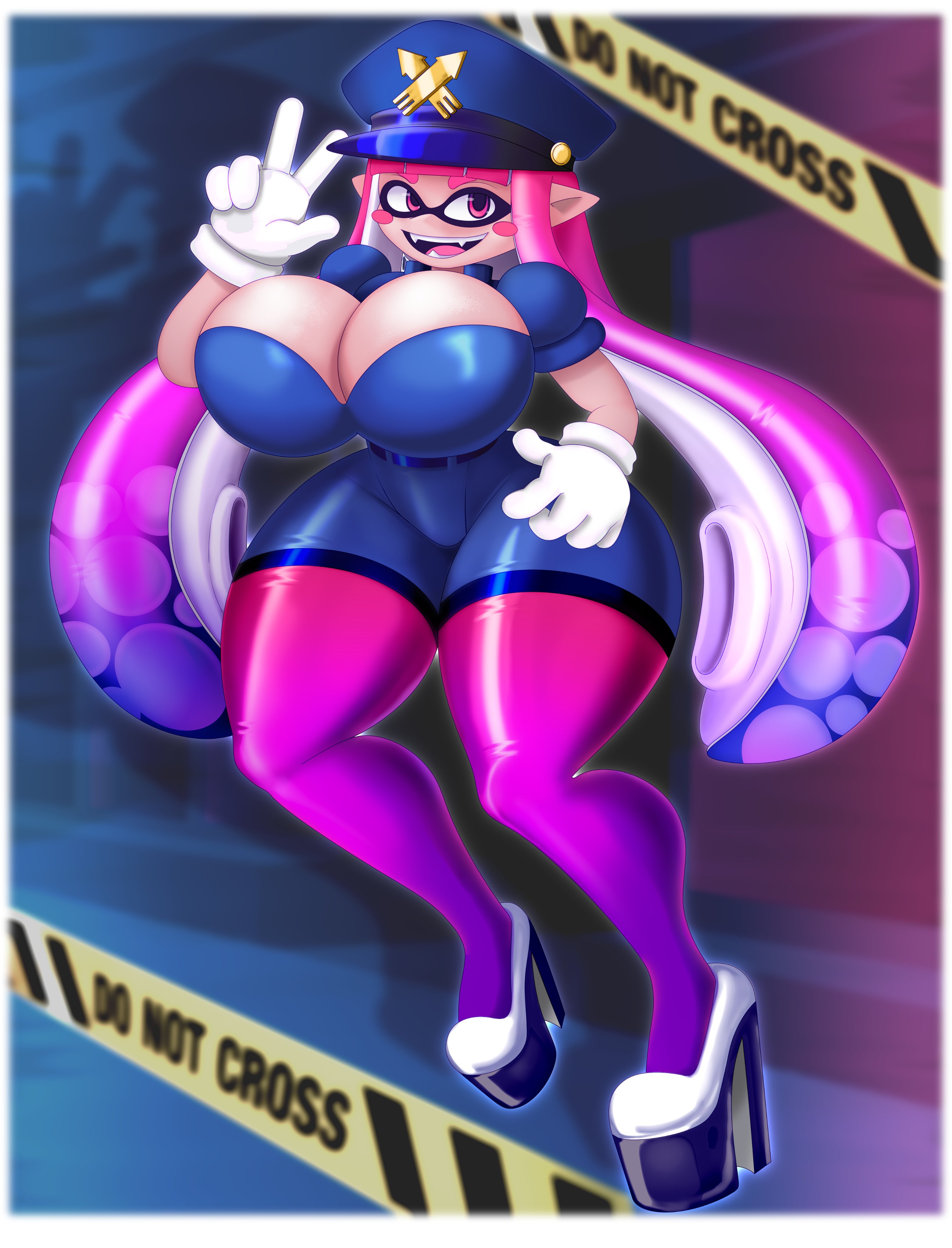 Inkling (Splatoon) Rule 34 Image