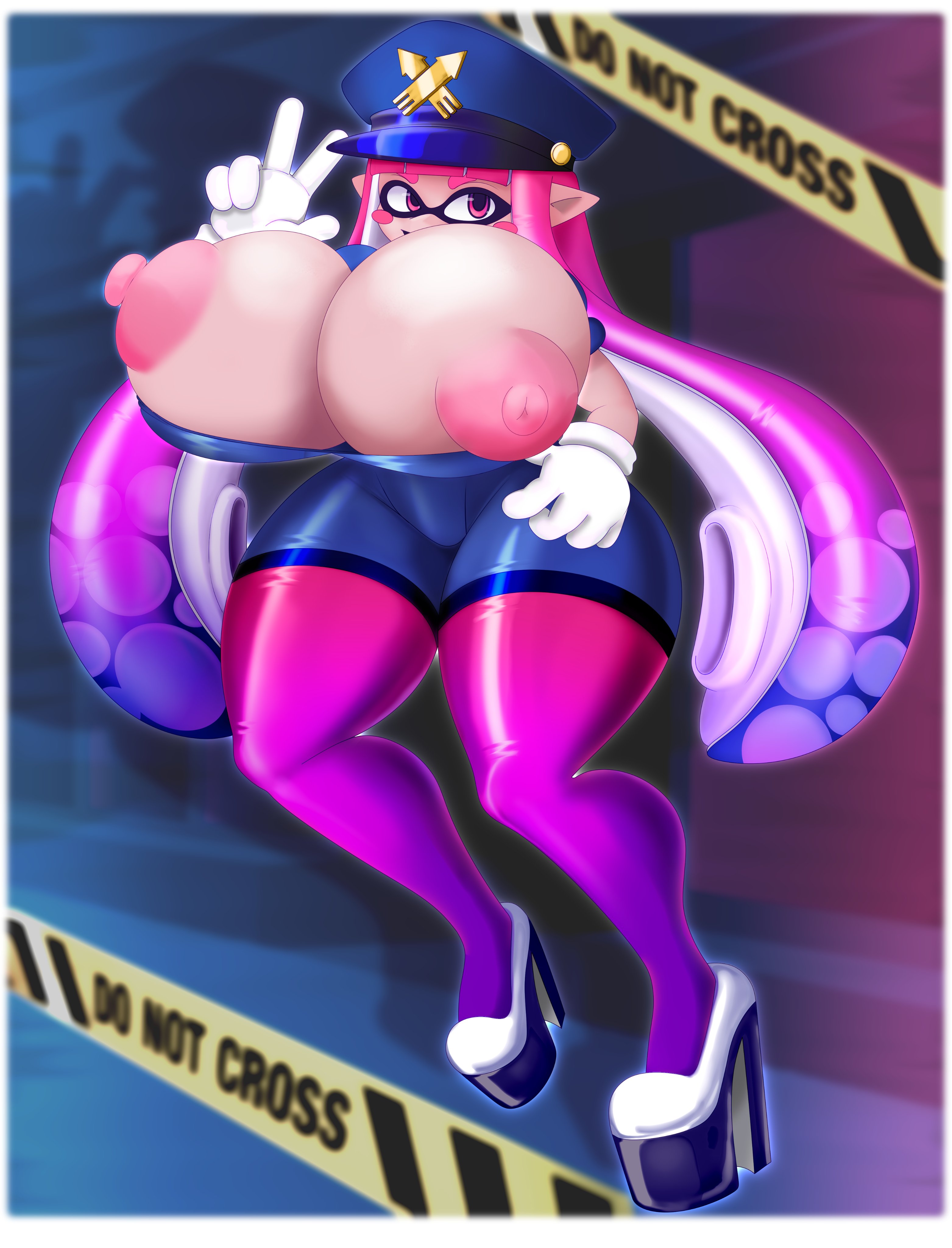 Inkling (Splatoon) Rule 34 Image