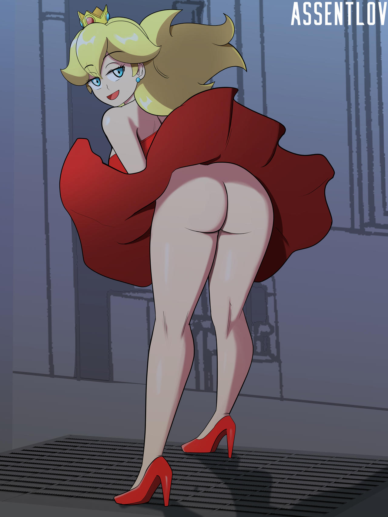 Princess Peach (Mario (Series)) Rule 34 Image
