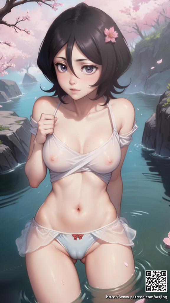 Kuchiki Rukia (Bleach) Rule 34 Image