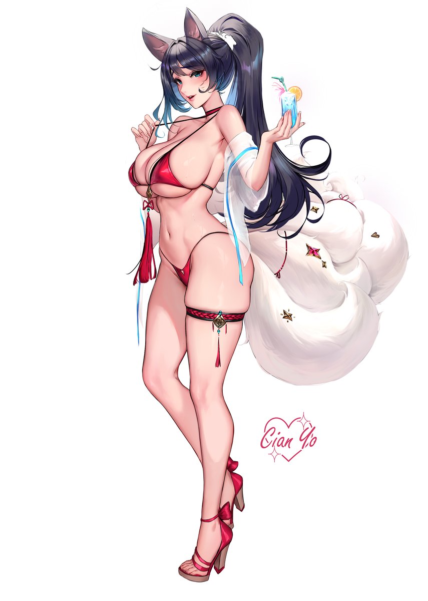 Ahri (League Of Legends) Rule 34 Image