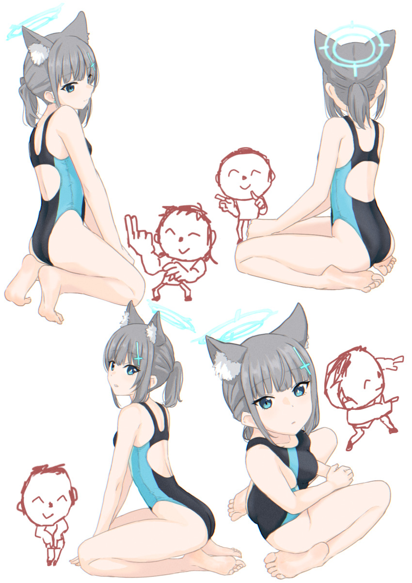 Doodle Sensei (Blue Archive) Rule 34 Image