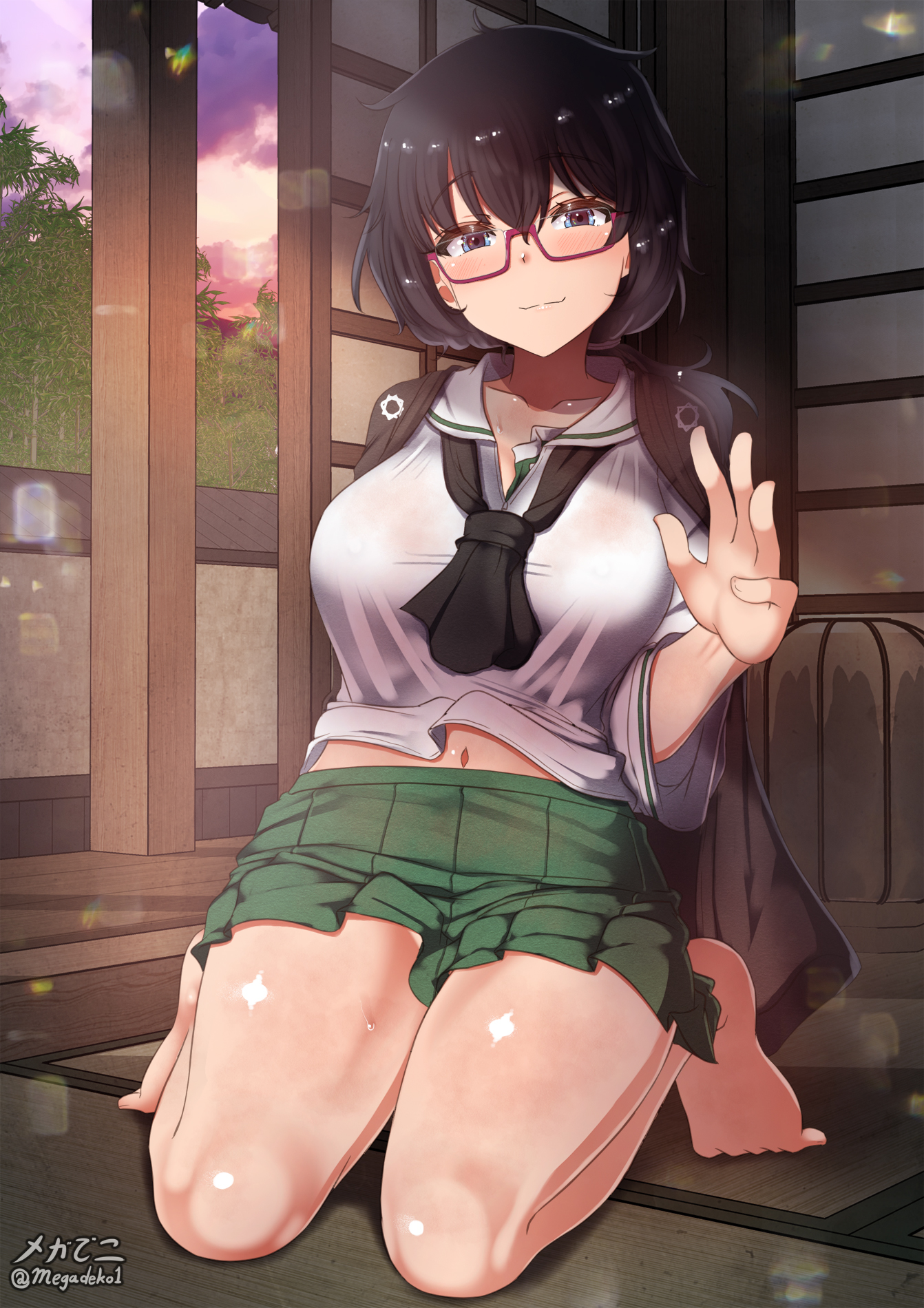 Oryou (Girls Und Panzer) Rule 34 Image