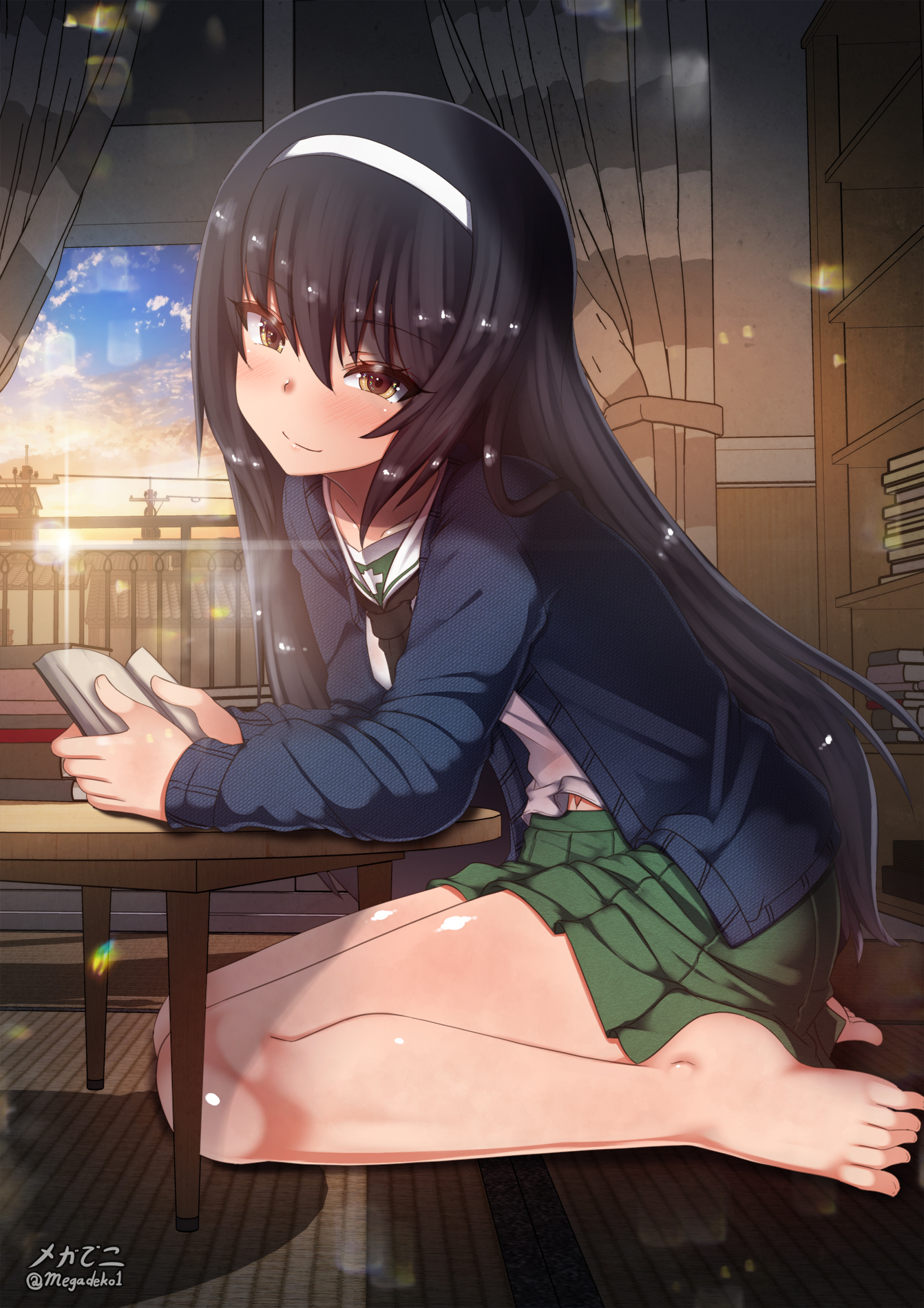Reizei Mako (Girls Und Panzer) Rule 34 Image