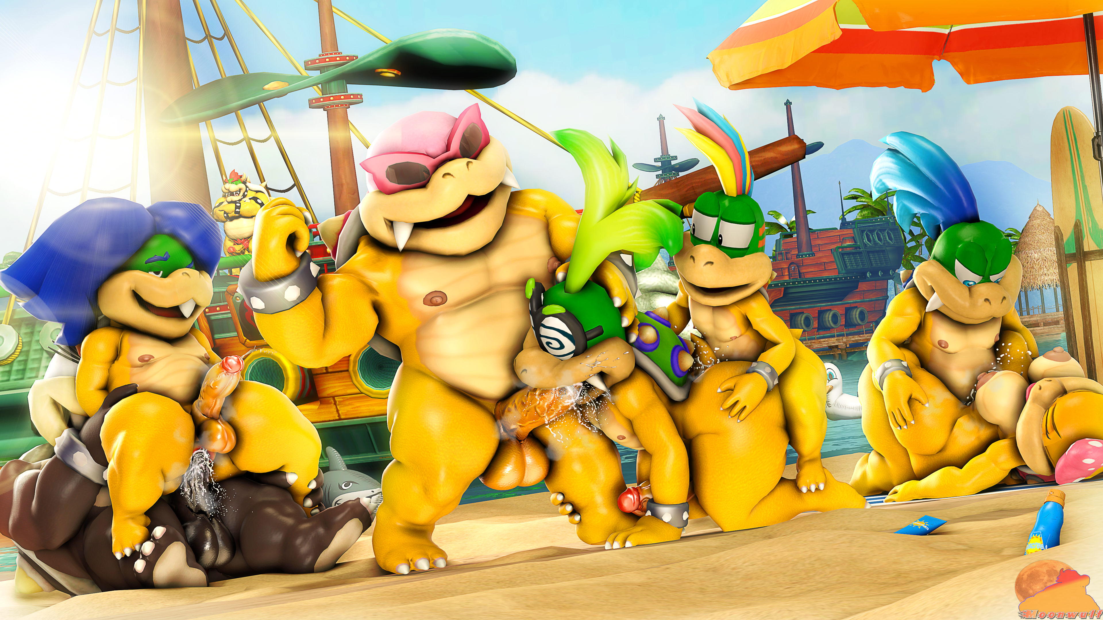 Bowser (Mario (Series)) Rule 34 Image