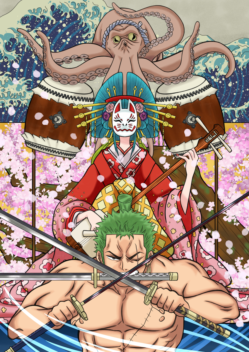 Roronoa Zoro (One Piece) Rule 34 Image