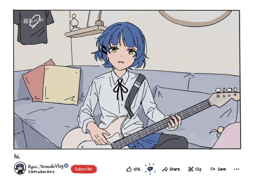 Gotoh Hitori (Bocchi The Rock!) Rule 34 Image