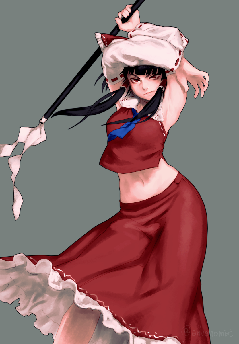 Hakurei Reimu (Touhou) Rule 34 Image