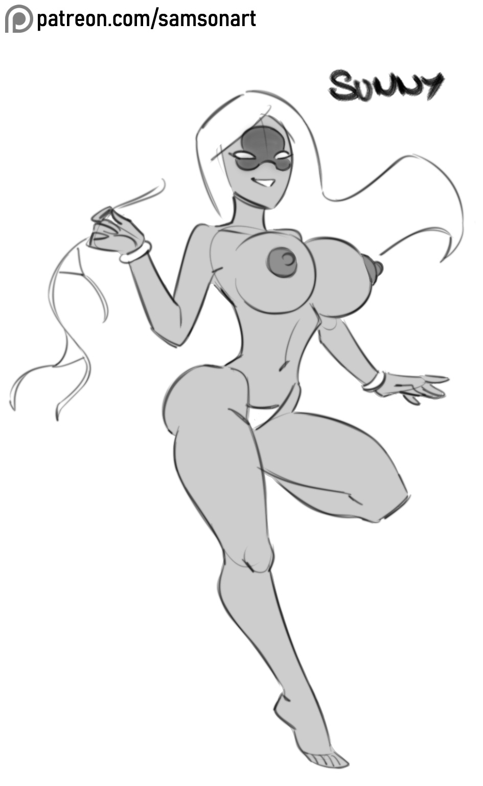 Anodite (Ben 10) Rule 34 Image
