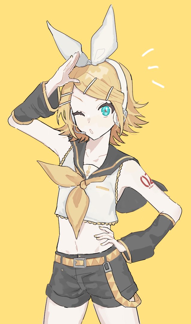 Kagamine Rin (Vocaloid) Rule 34 Image