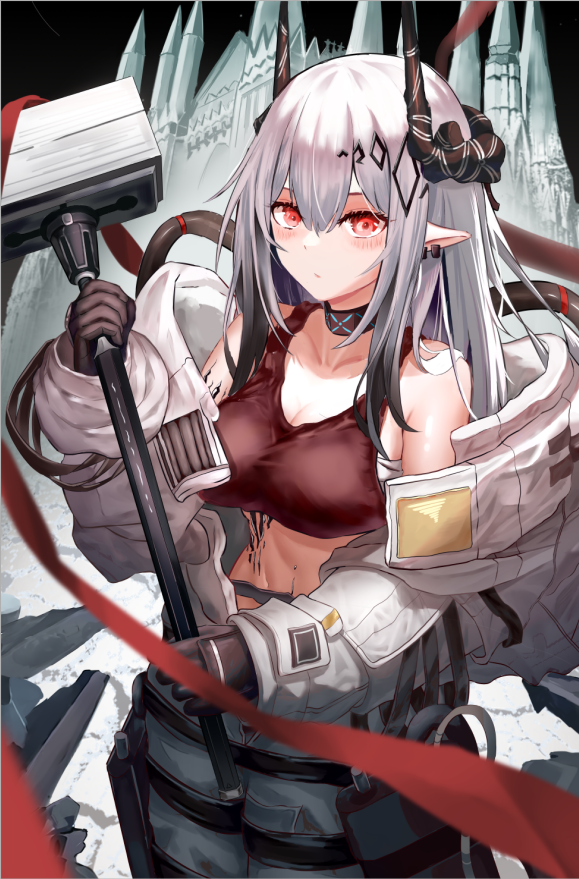 Mudrock (Arknights) Rule 34 Image