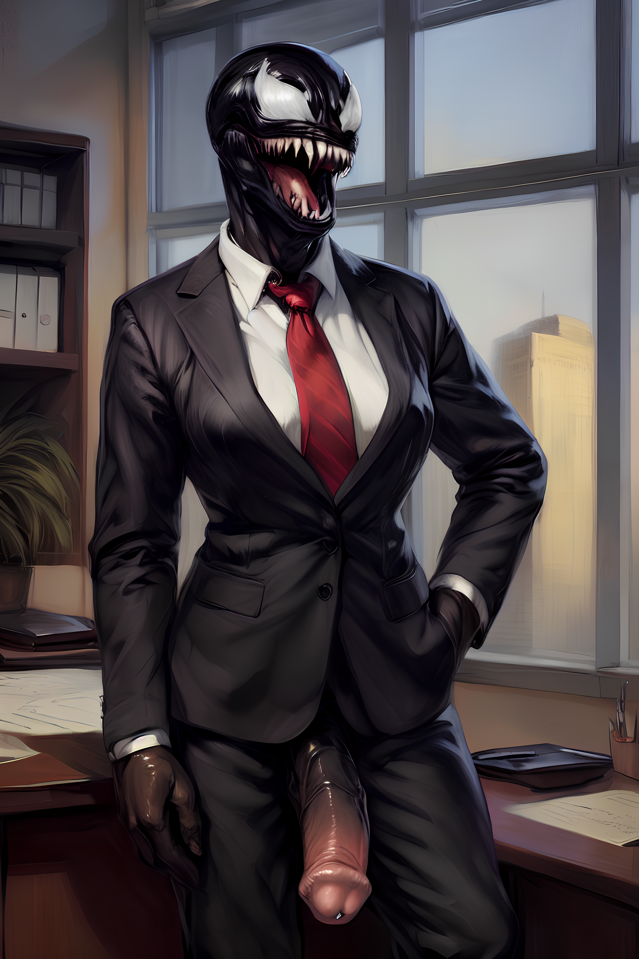 She-Venom (Marvel) Rule 34 Image