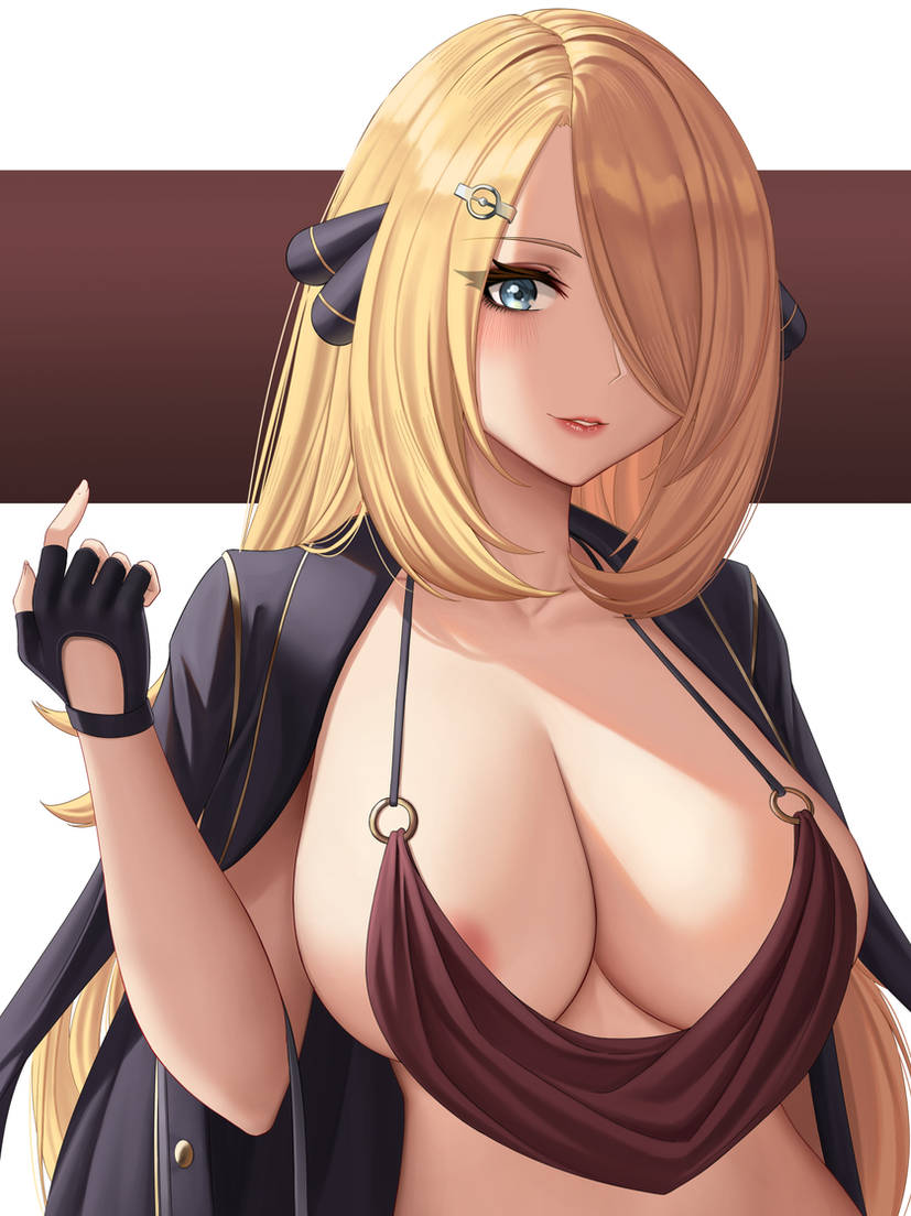 Cynthia (Pokemon) Rule 34 Image