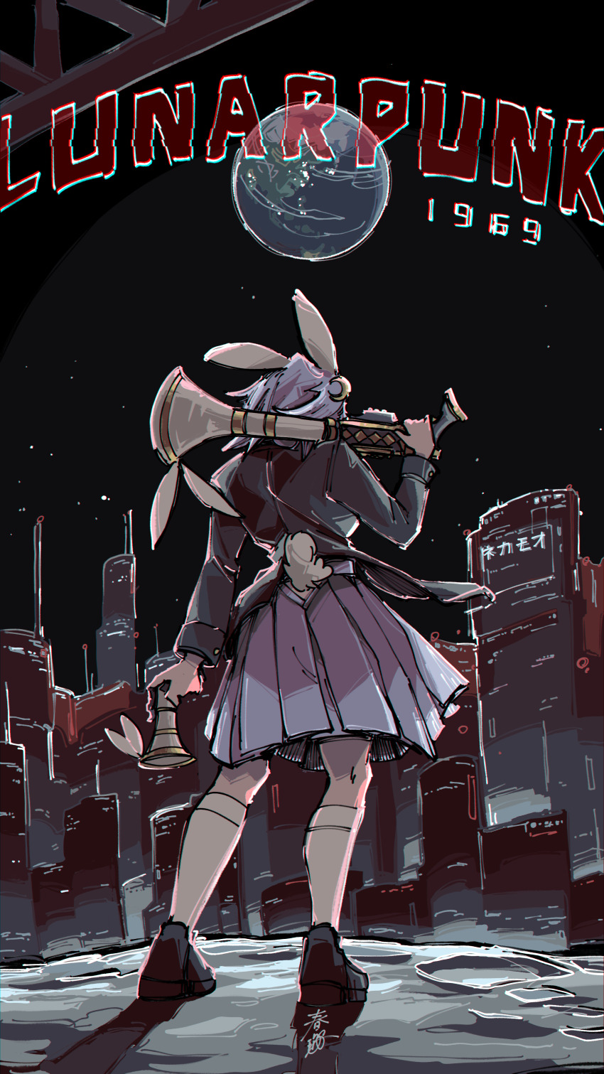 Reisen Udongein Inaba (Cyberpunk (Series)) Rule 34 Image
