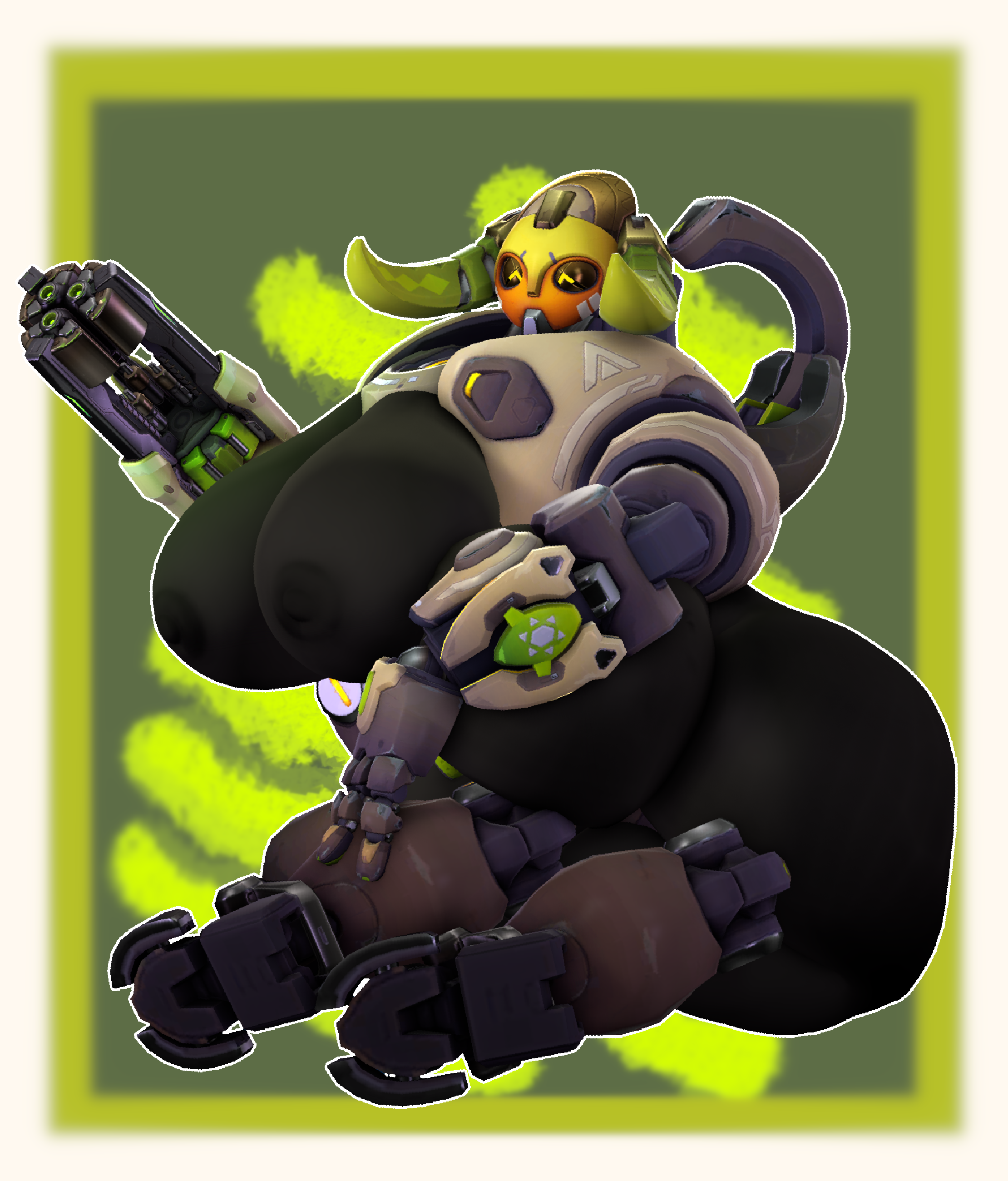 Orisa (Overwatch) Rule 34 Image