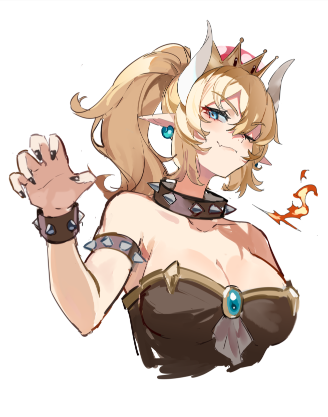 Bowsette (Mario (Series)) Rule 34 Image