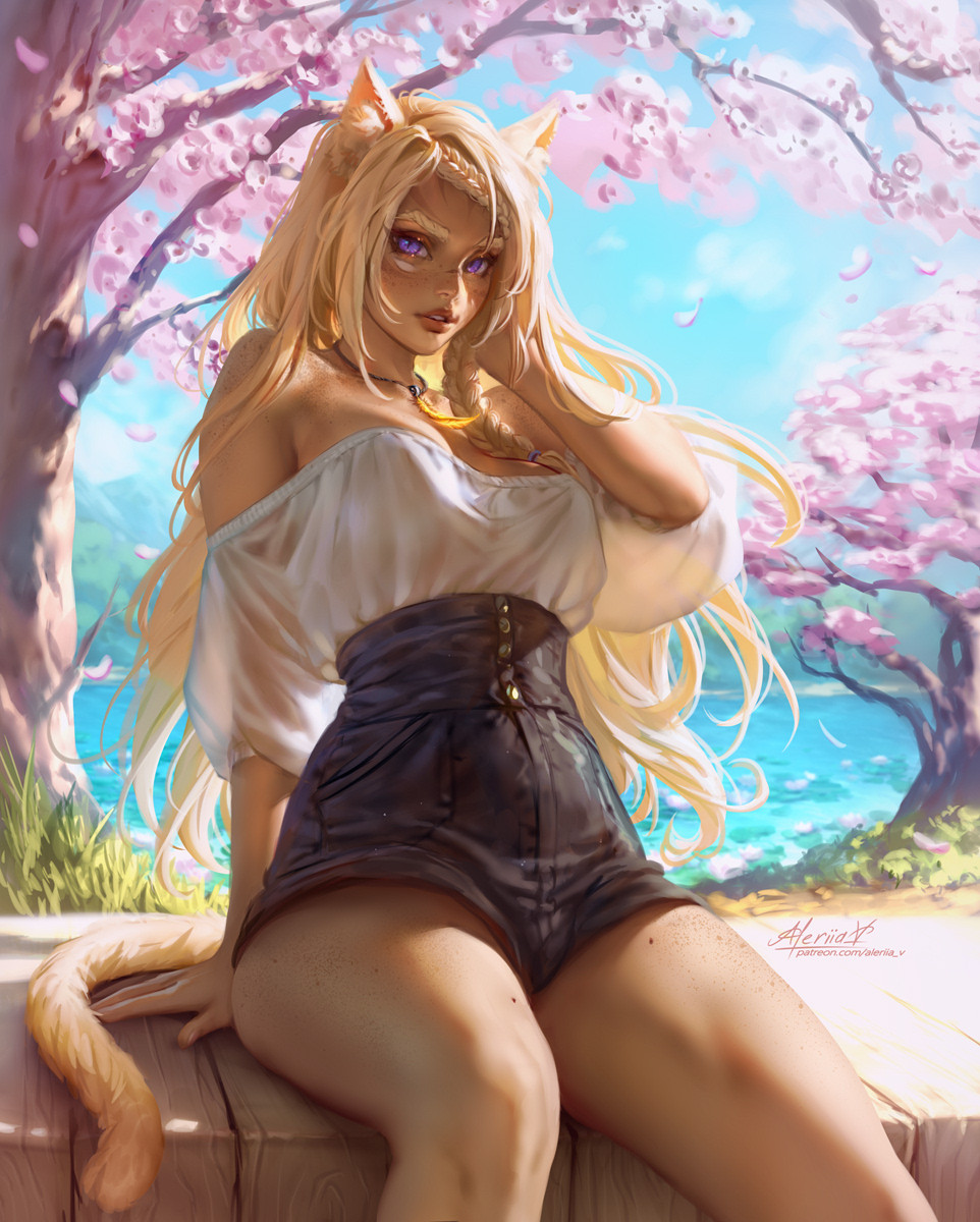 Miqo'Te (Final Fantasy) Rule 34 Image
