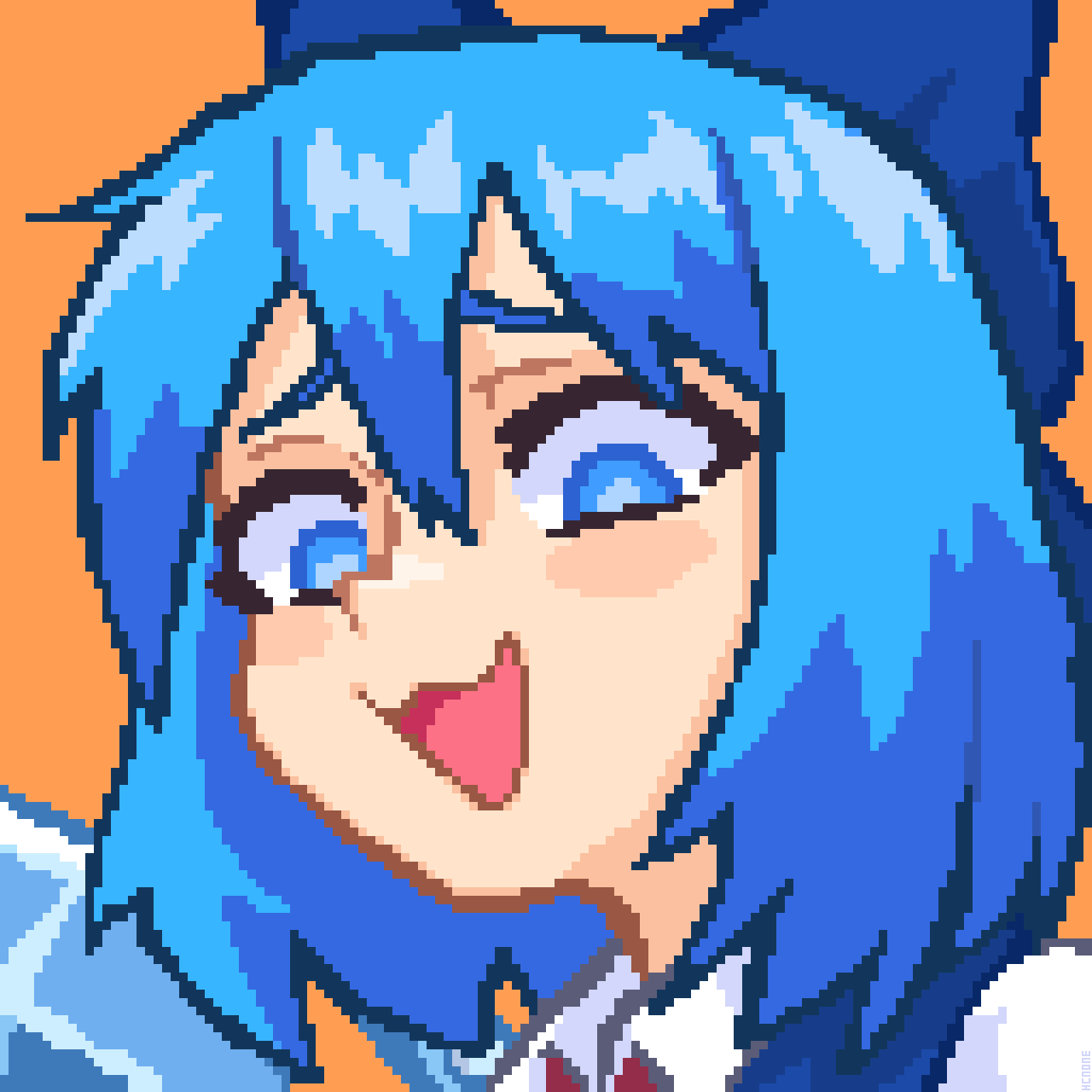 Cirno (Touhou) Rule 34 Image
