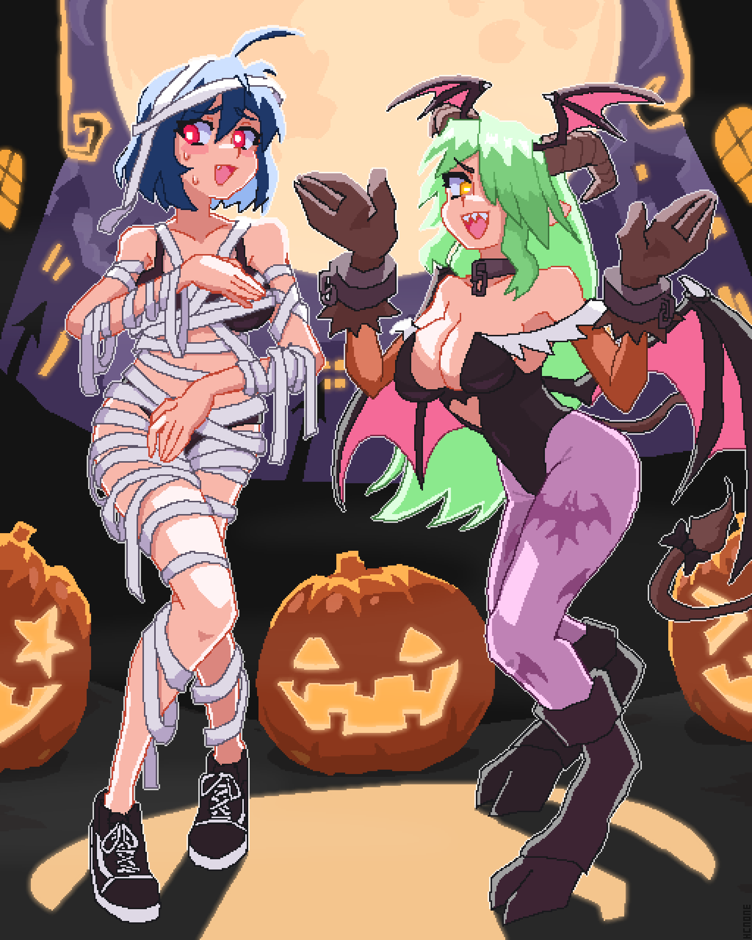 Morrigan Aensland (Original) Rule 34 Image