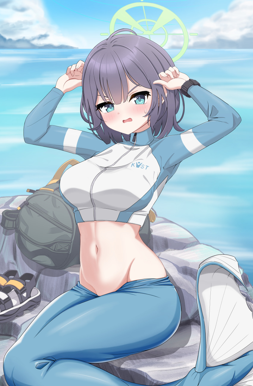 Saki (Blue Archive) Rule 34 Image