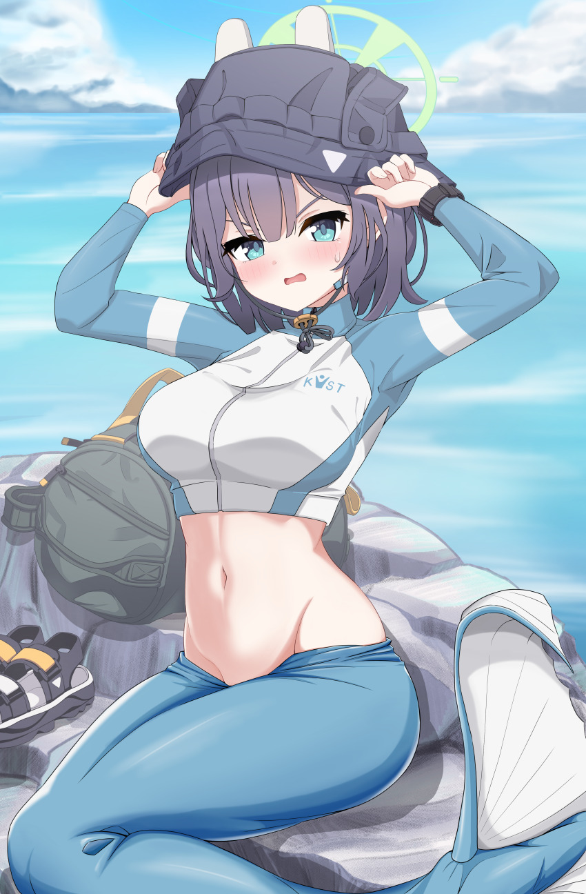 Saki (Blue Archive) Rule 34 Image