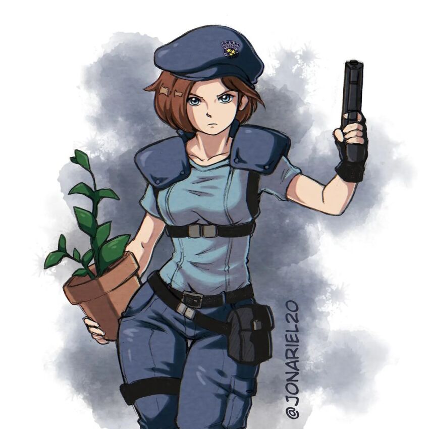 Jill Valentine (Resident Evil) Rule 34 Image