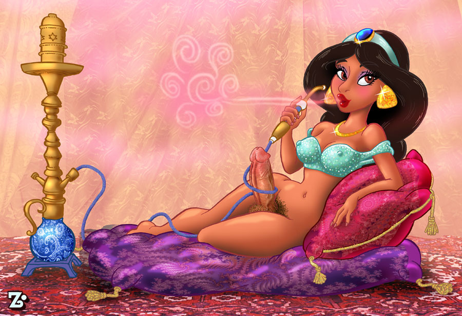 Princess Jasmine (Aladdin) Rule 34 Image