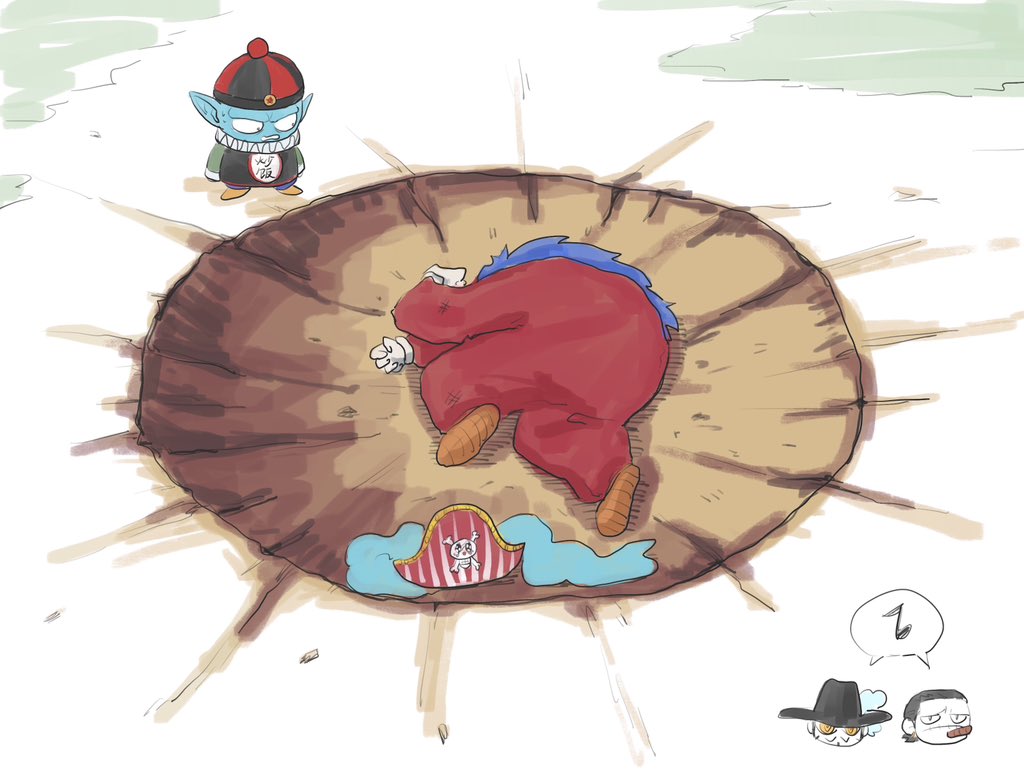 Buggy The Clown (Crocodile (One Piece)) Rule 34 Image
