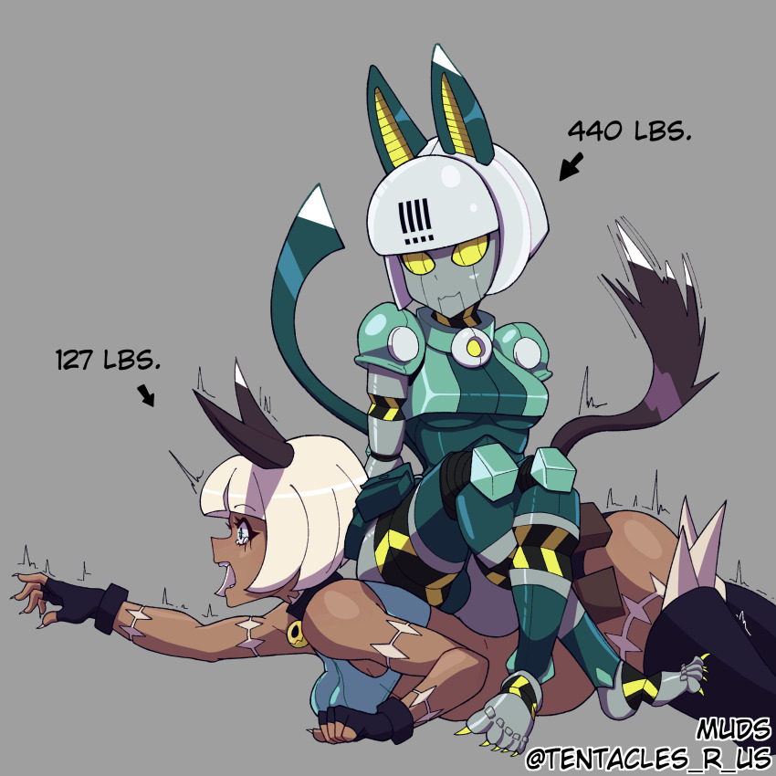 Robo-Fortune (Ms. Fortune (Skullgirls)) Rule 34 Image